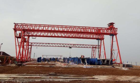 MG型提梁機現場 MG型提梁機現場